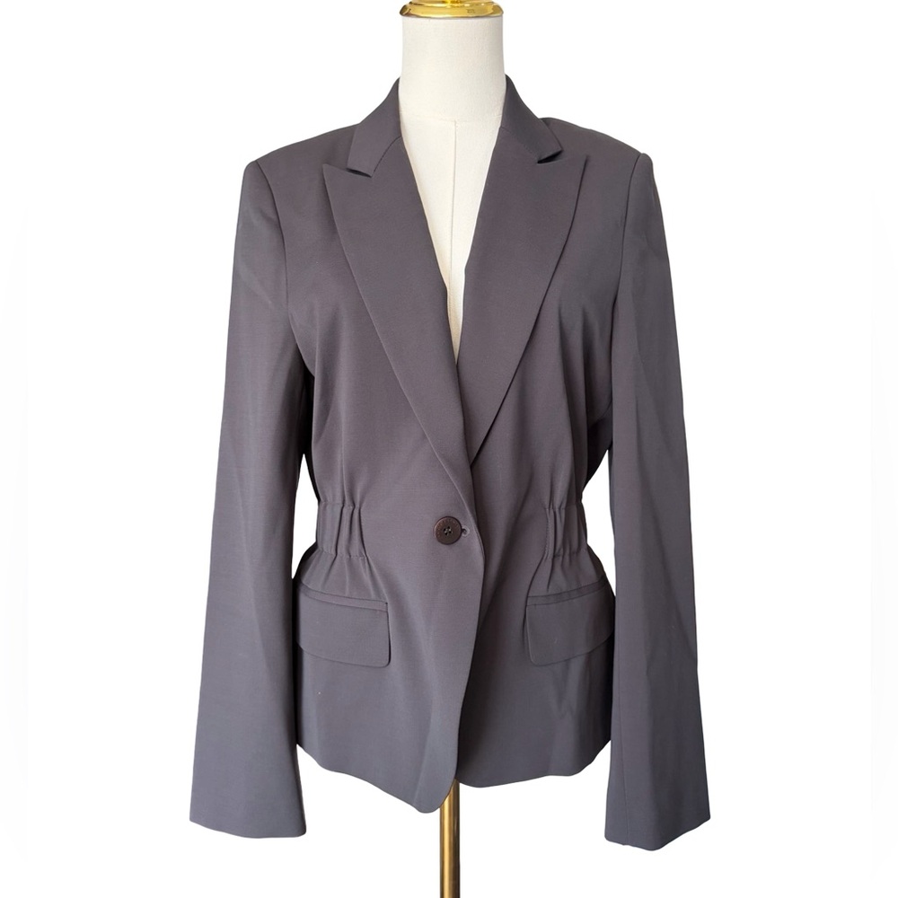 NWT Italian Skills & Genes Dark Gray Jacket Blazer IT44/US8